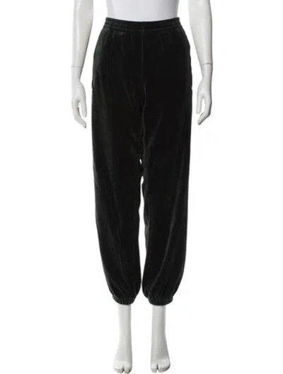 Pre-owned Tory Sport Embroidered Accent Sweatpants In Black