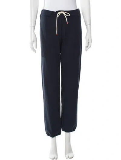 Pre-owned Tory Sport Embroidered Accent Sweatpants In Blue