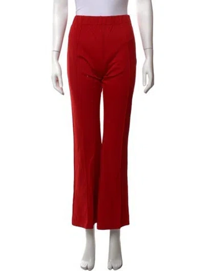 Pre-owned Tory Sport Flared Pants In Red