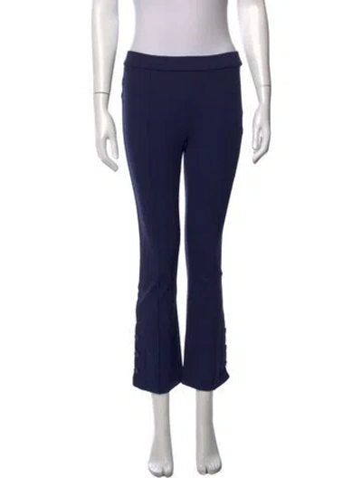 Pre-owned Tory Sport Flared Pants In Blue