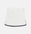 Tory Sport Jersey Tennis Miniskirt In Snow White