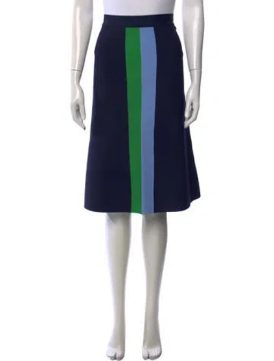 Pre-owned Tory Sport Knee-length Skirt In Blue
