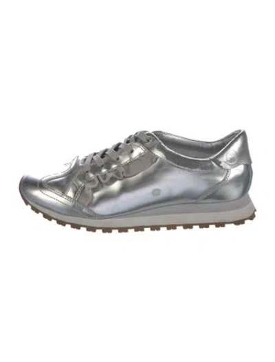 Pre-owned Tory Sport Leather Sneakers