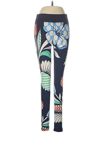 Pre-owned Tory Sport Leggings In Blue