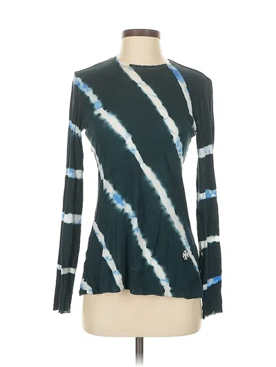 Pre-owned Tory Sport Long Sleeve T-shirt In Blue