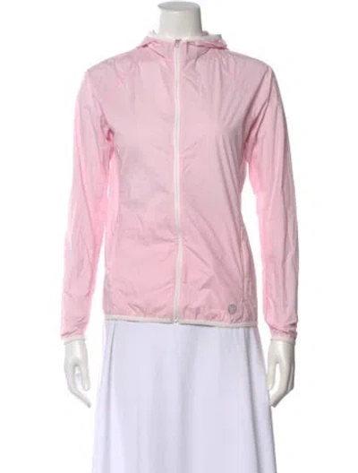 Pre-owned Tory Sport Long Sleeve Top In Pink