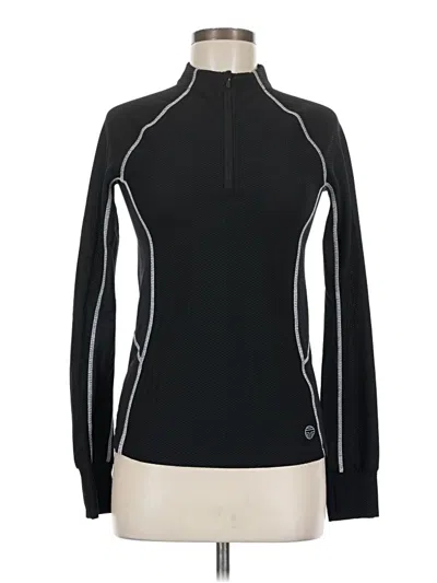 Pre-owned Tory Sport Long Sleeve T-shirt In Black