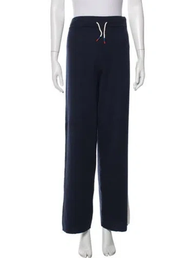 Pre-owned Tory Sport Merino Wool Sweatpants In Blue