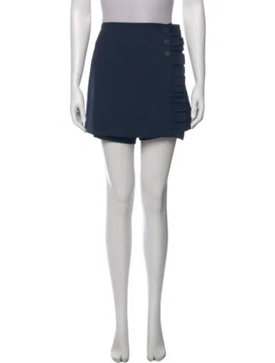 Pre-owned Tory Sport Mini Shorts In Blue