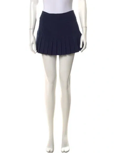 Pre-owned Tory Sport Mini Shorts In Blue