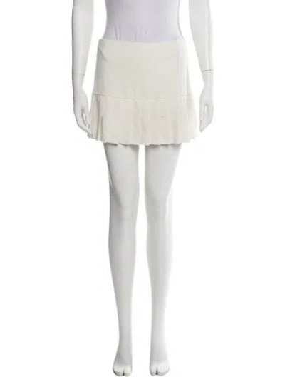 Pre-owned Tory Sport Mini Shorts In Neutral