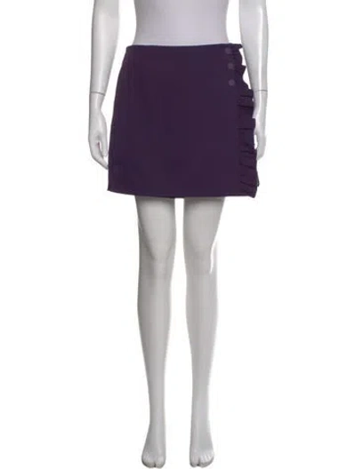 Pre-owned Tory Sport Mini Shorts In Purple