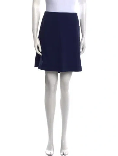 Pre-owned Tory Sport Mini Skirt In Blue