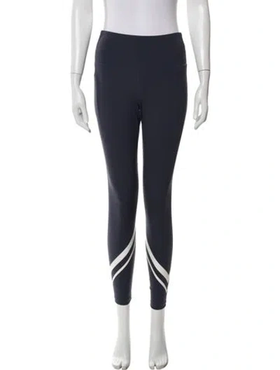 Pre-owned Tory Sport Nylon Colorblock Pattern Lounge Set In Blue