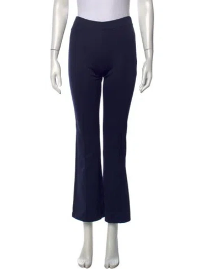 Pre-owned Tory Sport Nylon Flared Pants In Blue