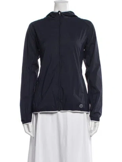 Pre-owned Tory Sport Nylon Jacket In Blue