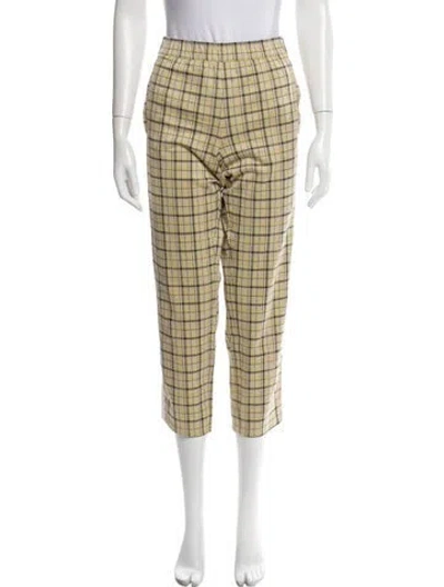 Pre-owned Tory Sport Nylon Straight Leg Pants In Neutral