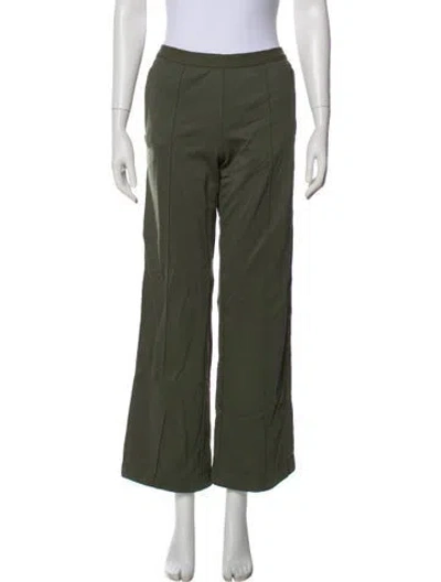 Pre-owned Tory Sport Nylon Sweatpants In Green