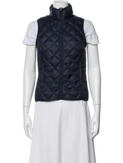 Pre-owned Tory Sport Nylon Vest In Blue