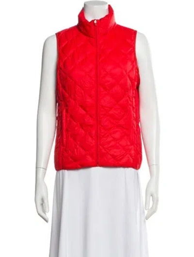 Pre-owned Tory Sport Nylon Vest In Orange