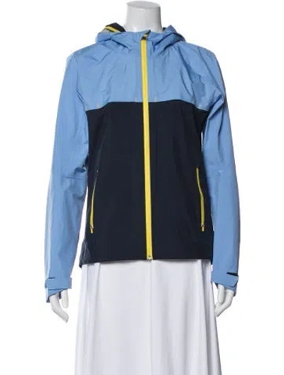 Pre-owned Tory Sport Performance Jacket In Blue
