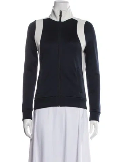 Pre-owned Tory Sport Performance Jacket In Blue