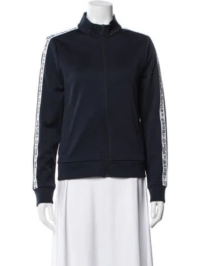 Pre-owned Tory Sport Performance Jacket In Blue