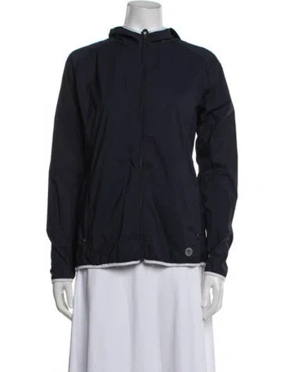 Pre-owned Tory Sport Performance Jacket In Blue