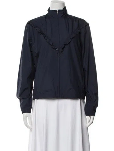 Pre-owned Tory Sport Performance Jacket In Blue