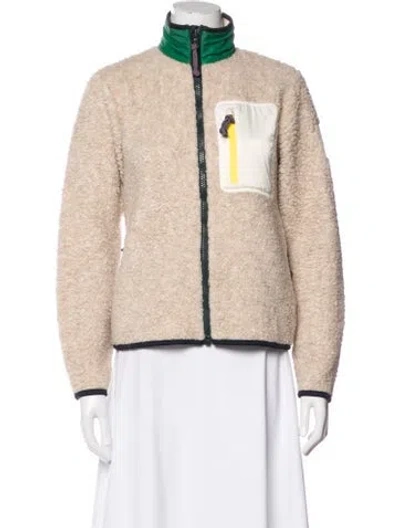 Pre-owned Tory Sport Performance Jacket In Brown