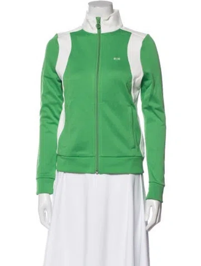 Pre-owned Tory Sport Performance Jacket In Green