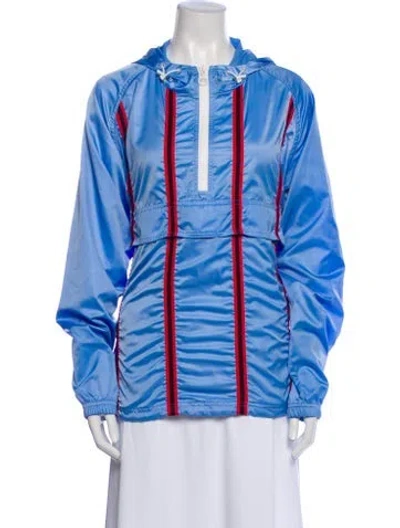 Pre-owned Tory Sport Printed Jacket In Blue