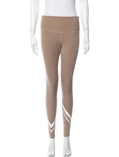 Pre-owned Tory Sport Printed Sweatpants In Neutral