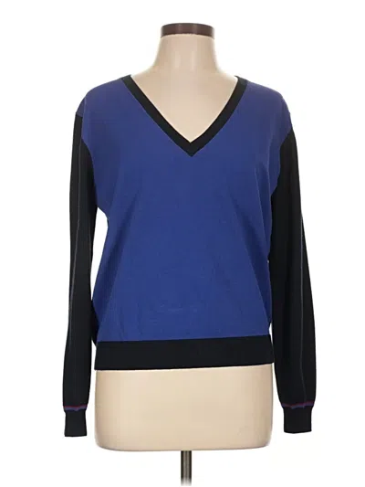 Pre-owned Tory Sport Pullover Sweater In Blue