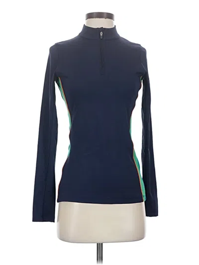 Tory Sport Pullover Sweater In Blue