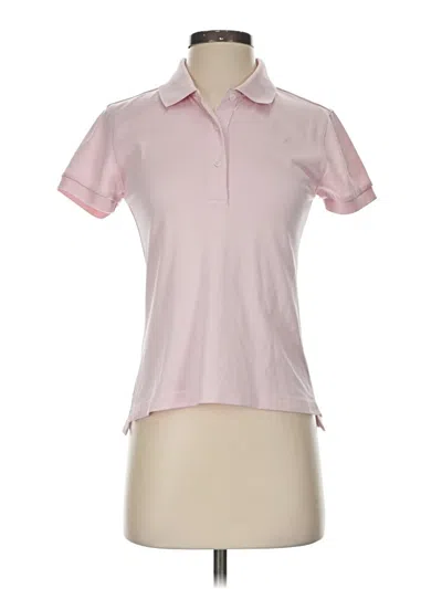 Pre-owned Tory Sport Short Sleeve Blouse In Pink