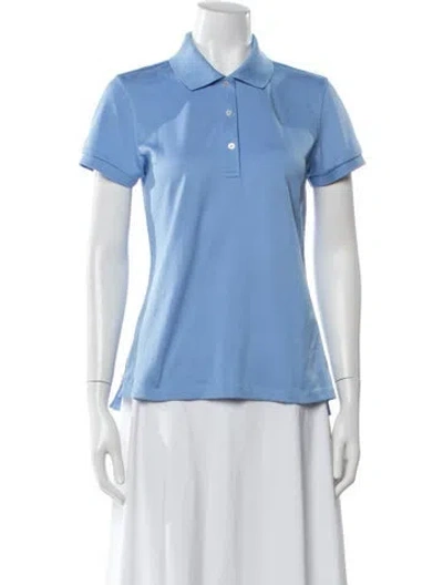 Pre-owned Tory Sport Short Sleeve Polo In Multi