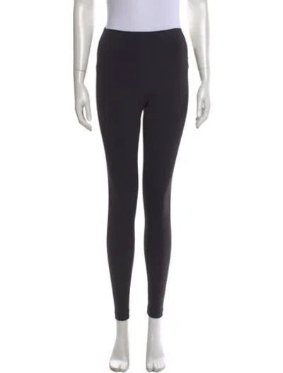 Pre-owned Tory Sport Skinny Leg Pants In Black