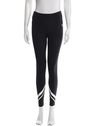 Pre-owned Tory Sport Skinny Leg Pants In Black