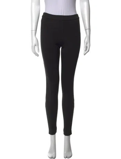 Pre-owned Tory Sport Skinny Leg Pants In Black