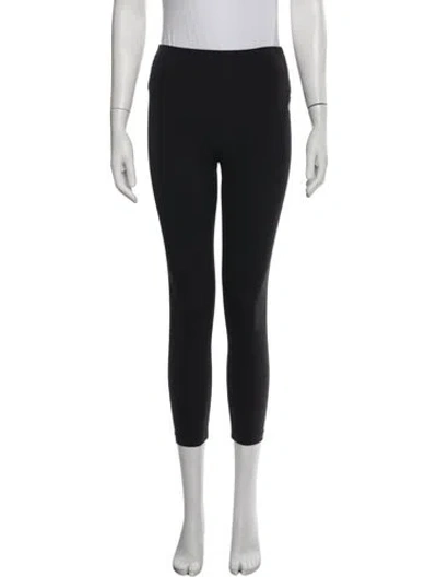 Pre-owned Tory Sport Skinny Leg Pants In Black