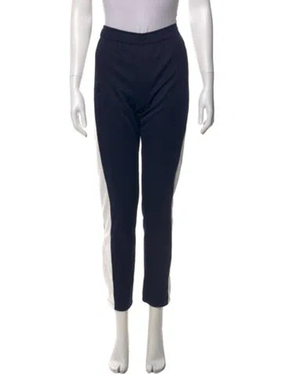 Pre-owned Tory Sport Skinny Leg Pants In Blue