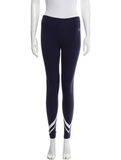 Pre-owned Tory Sport Skinny Leg Pants In Blue