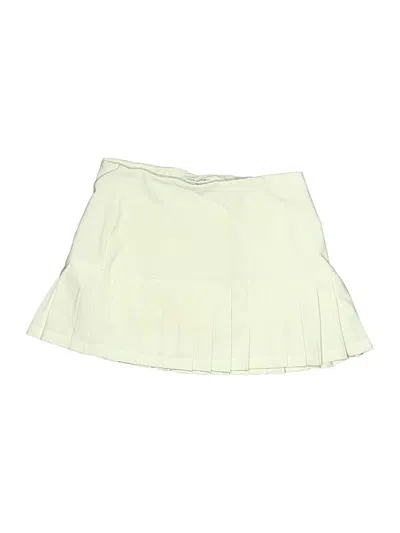 Pre-owned Tory Sport Skort In Ivory