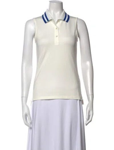 Pre-owned Tory Sport Sleeveless Polo W/ Tags In Multi