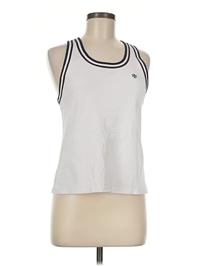Pre-owned Tory Sport Sleeveless T-shirt In White