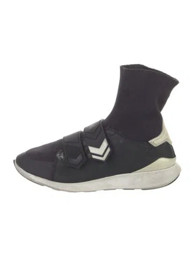 Pre-owned Tory Sport Sock Sneakers In Blue