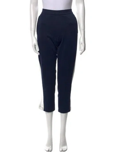 Pre-owned Tory Sport Straight Leg Pants In Blue