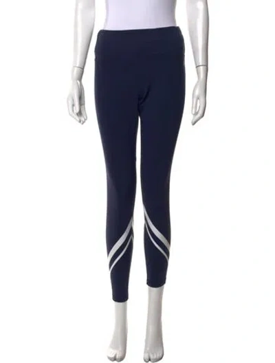 Pre-owned Tory Sport Straight Leg Pants In Blue/white