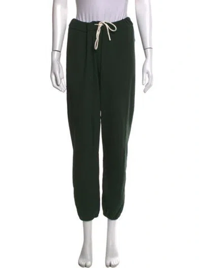 Pre-owned Tory Sport Straight Leg Pants In Green